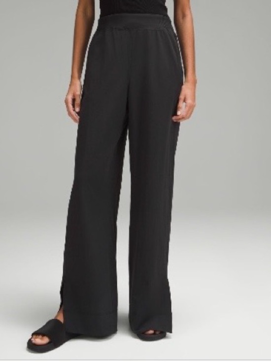 lululemon athletica Pants - Lululemon Stretch Woven High-Rise
Wide-Leg Pant